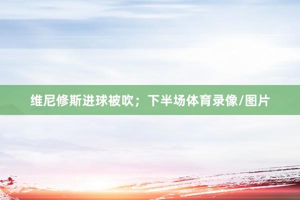 维尼修斯进球被吹；下半场体育录像/图片