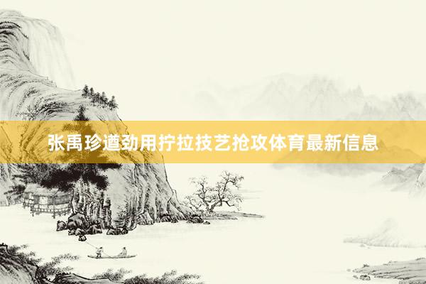 张禹珍遒劲用拧拉技艺抢攻体育最新信息