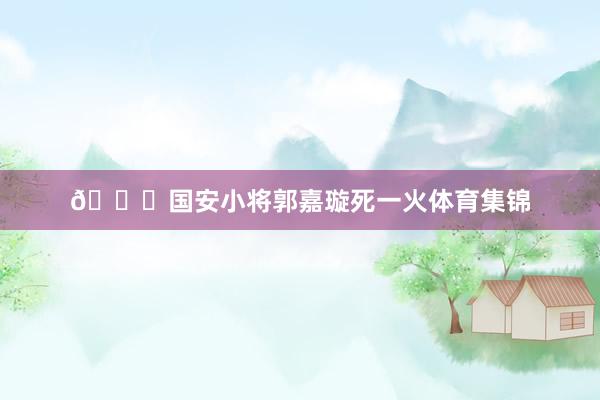 🙏国安小将郭嘉璇死一火体育集锦