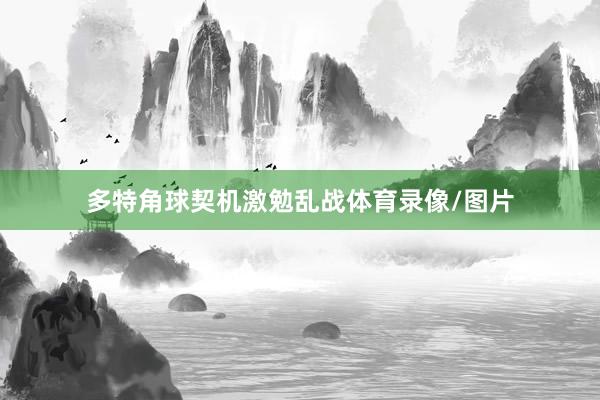 多特角球契机激勉乱战体育录像/图片
