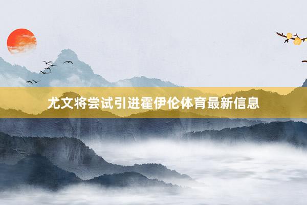 尤文将尝试引进霍伊伦体育最新信息