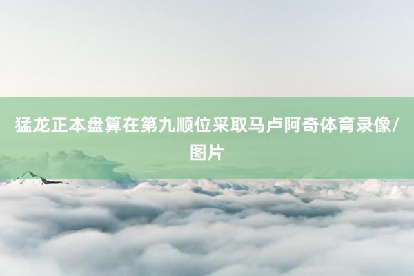 猛龙正本盘算在第九顺位采取马卢阿奇体育录像/图片