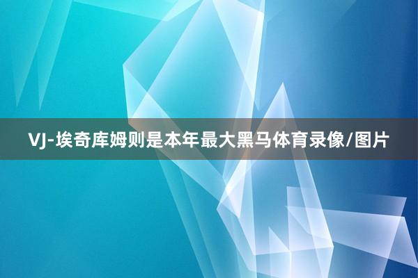 VJ-埃奇库姆则是本年最大黑马体育录像/图片