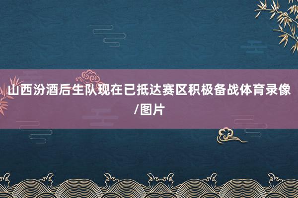 山西汾酒后生队现在已抵达赛区积极备战体育录像/图片
