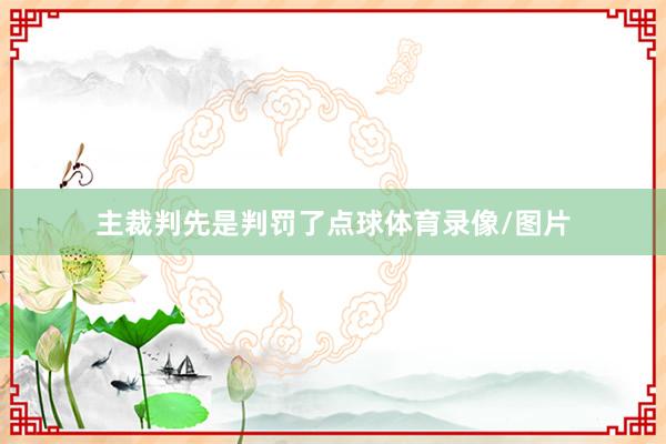 主裁判先是判罚了点球体育录像/图片