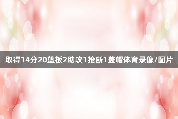 取得14分20篮板2助攻1抢断1盖帽体育录像/图片